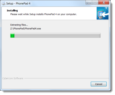 installing