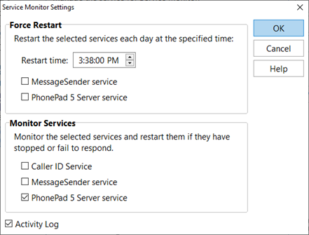 ControlCenterServiceMonitorSettings