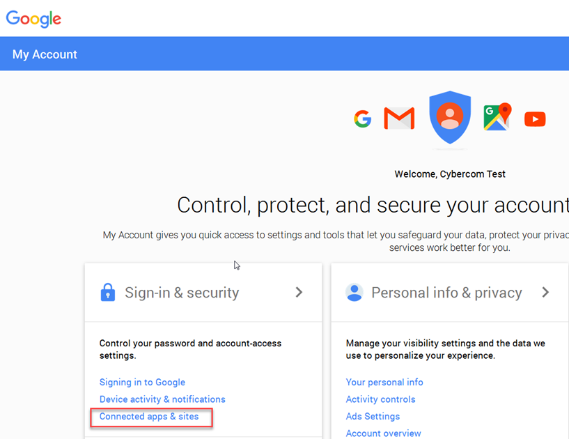 GMailConnectedAppsAndSites