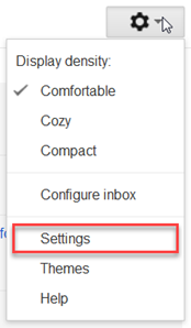 GMailSettings