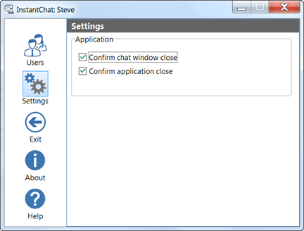 InstantChatSettings