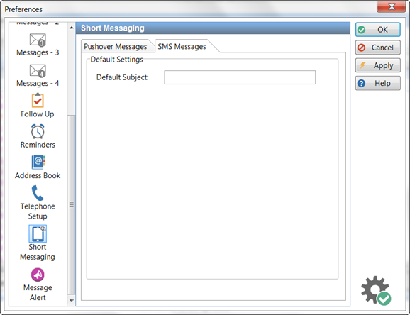 PreferencesSMS