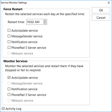 ControlCenterServiceMonitorSettings