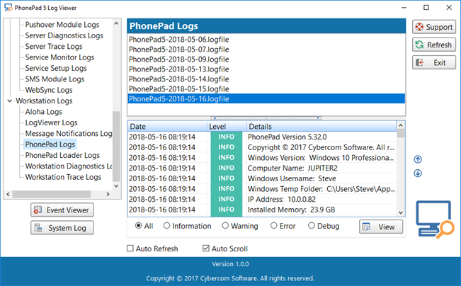 LogViewer