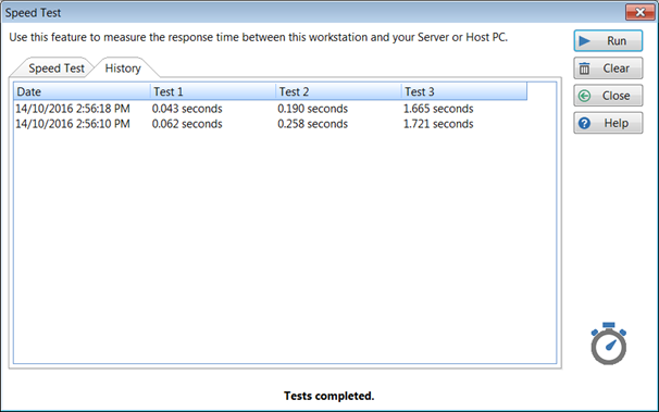 SpeedTestHistory